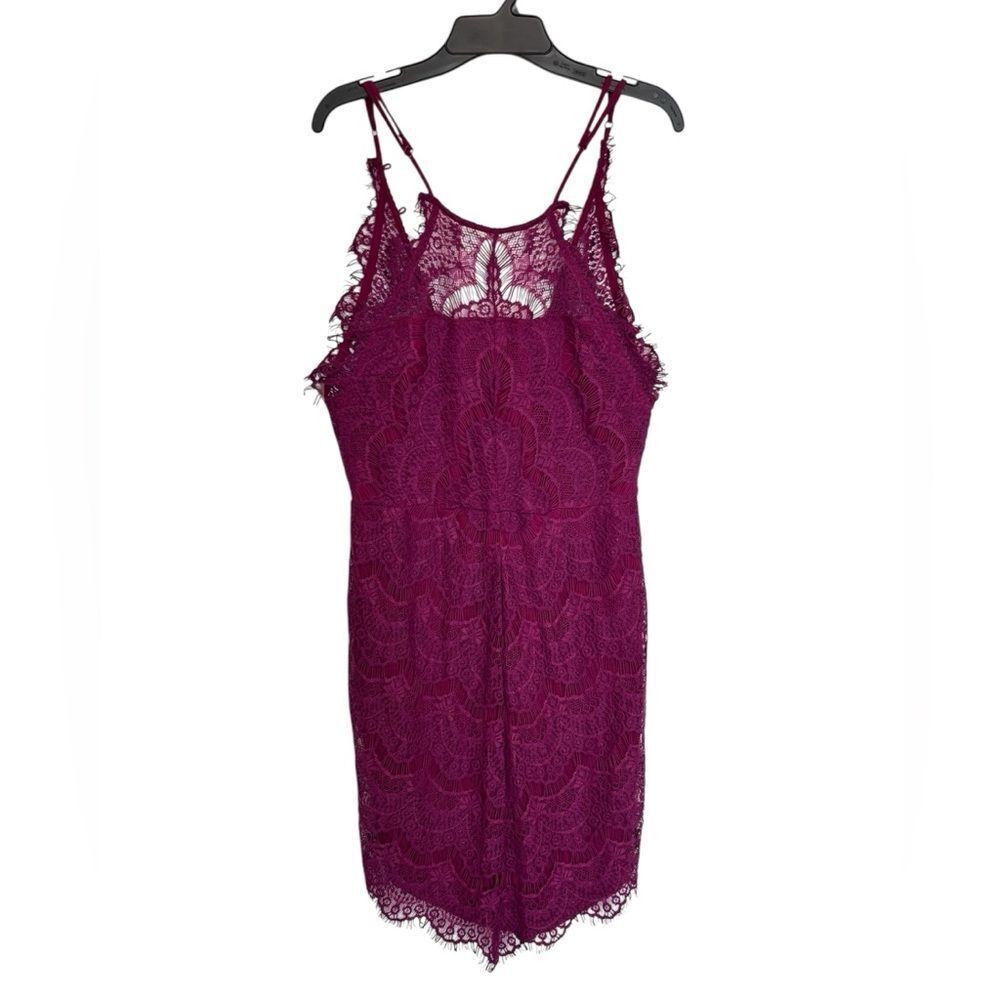 Free People Intimately Women’s Purple Pink Lace Dress Lingerie Chemise Nightie S